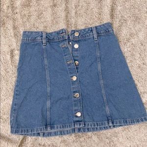 Forever 21 Jean Skirt
